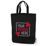 SYDNEY – Canvas tas met bodemvouw en korte hengsels — productfoto 8