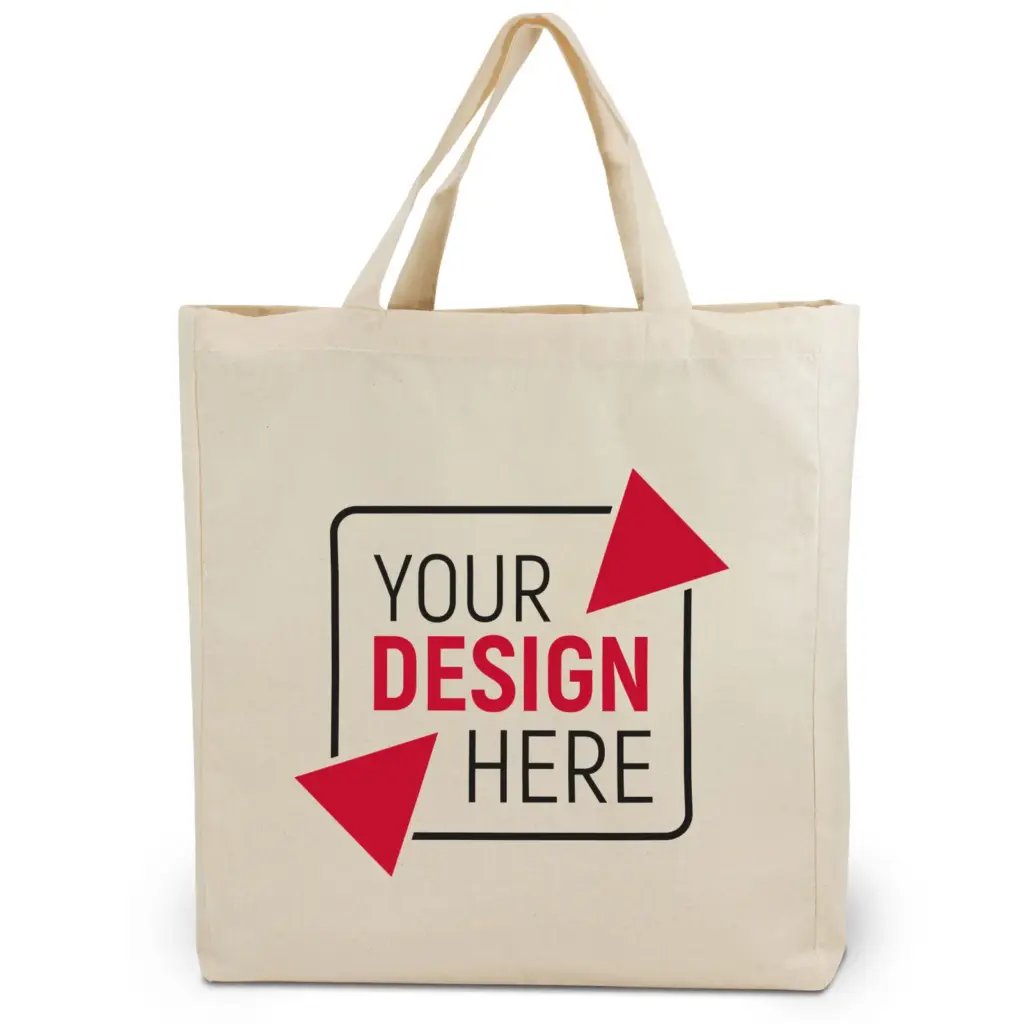 SHANGHAI – Cotton bag with bottom- and sidefold
