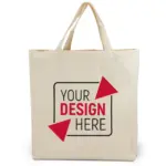 SHANGHAI – Cotton bag with bottom- and sidefold