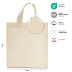 KAIRO – Apothekertasche aus Baumwolle – natur