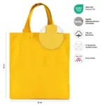 KAIRO – Apothekertasche aus Baumwolle – gelb