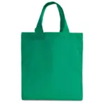 KAIRO – Kleine katoenen tas met korte handvatten, groen