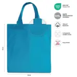 KAIRO – Apothekertasche aus Baumwolle – hellblau