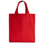 KAIRO – Kleine katoenen tas met korte handvatten, rood