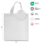 KAIRO – Apothekertasche aus Baumwolle – weiss