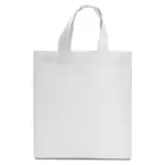 KAIRO – Kleine katoenen tas met korte handvatten, wit