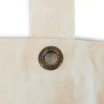 SANTORINI – Canvas tas met bodemvouw, korte hengsels en metalen oogjes — productfoto 6