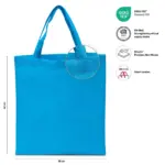 WIEN – Tragetasche mit kurzen Henkeln – neonblau