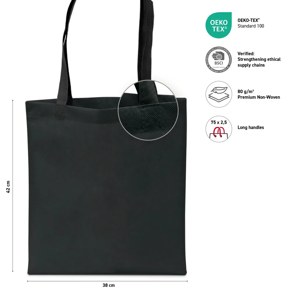MUNICH Shopper met lange handvatten productfoto 15 - Hidalgo-werbeartikel MUNICH – Shopper met lange handvatten — productfoto 15