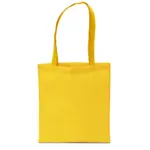 MUNICH Shopper met lange handvatten geel - Hidalgo-werbeartikel MUNICH – Shopper met lange handvatten, geel