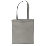 MUNICH Shopper met lange handvatten grijs - Hidalgo-werbeartikel MUNICH – Shopper met lange handvatten, grijs