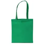 MUNICH Shopper met lange handvatten groen - Hidalgo-werbeartikel MUNICH – Shopper met lange handvatten, groen