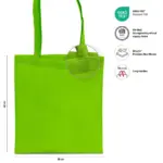 MUNICH – Tote bag with long handles – light green