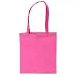 MUNICH Shopper met lange handvatten magenta - Hidalgo-werbeartikel MUNICH – Shopper met lange handvatten, magenta