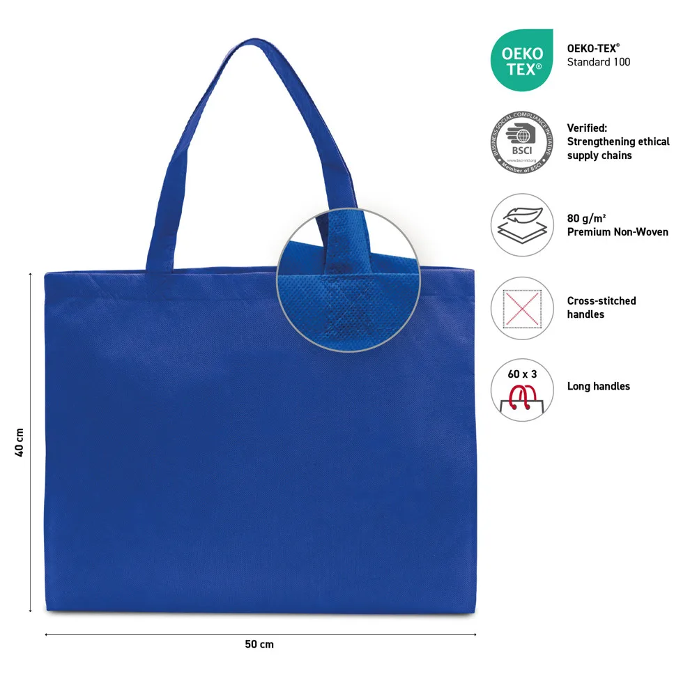 ZURICH – Grote shopper met lange handvatten — productfoto 7