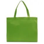 ZURICH Grote shopper met lange handvatten lichtgroen - Hidalgo-werbeartikel ZURICH – Grote shopper met lange handvatten, lichtgroen