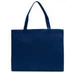 ZURICH Grote shopper met lange handvatten marineblauw - Hidalgo-werbeartikel ZURICH – Grote shopper met lange handvatten, marineblauw