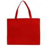 ZURICH Grote shopper met lange handvatten rood - Hidalgo-werbeartikel ZURICH – Grote shopper met lange handvatten, rood