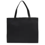 ZURICH – Grote shopper met lange handvatten, zwart