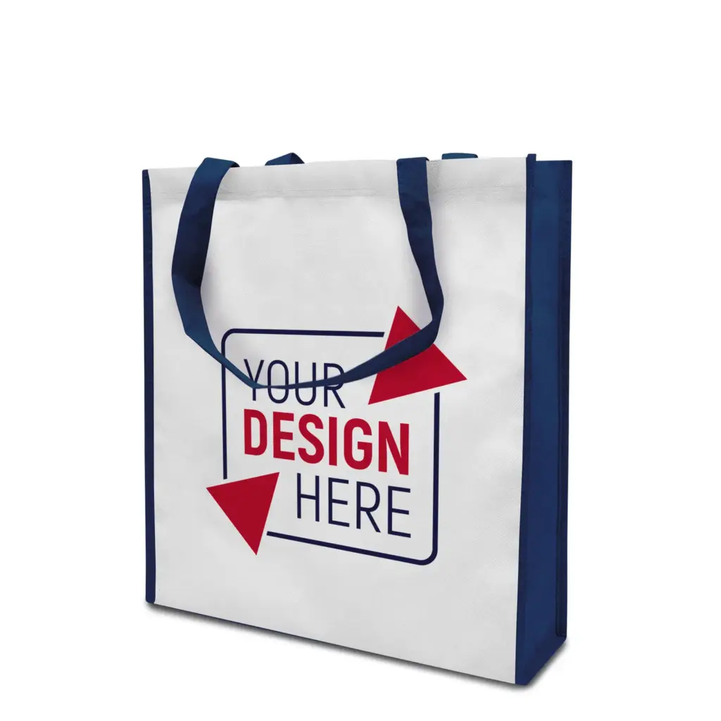 LISBOA – Tote bag with bottom and side fold