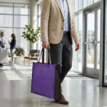 LISBOA – Shopper met bodem- en zijvouw — productfoto 49