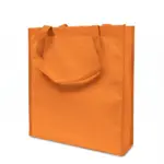 LISBOA – Shopper met bodem- en zijvouw, orange
