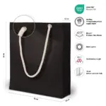 BERLIN – Kleine shopper met bodem- en zijvouw — productfoto 4