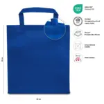 PRAG – Small tote bag with short handles – royal blue
