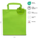 PRAG – Small tote bag with short handles – light green