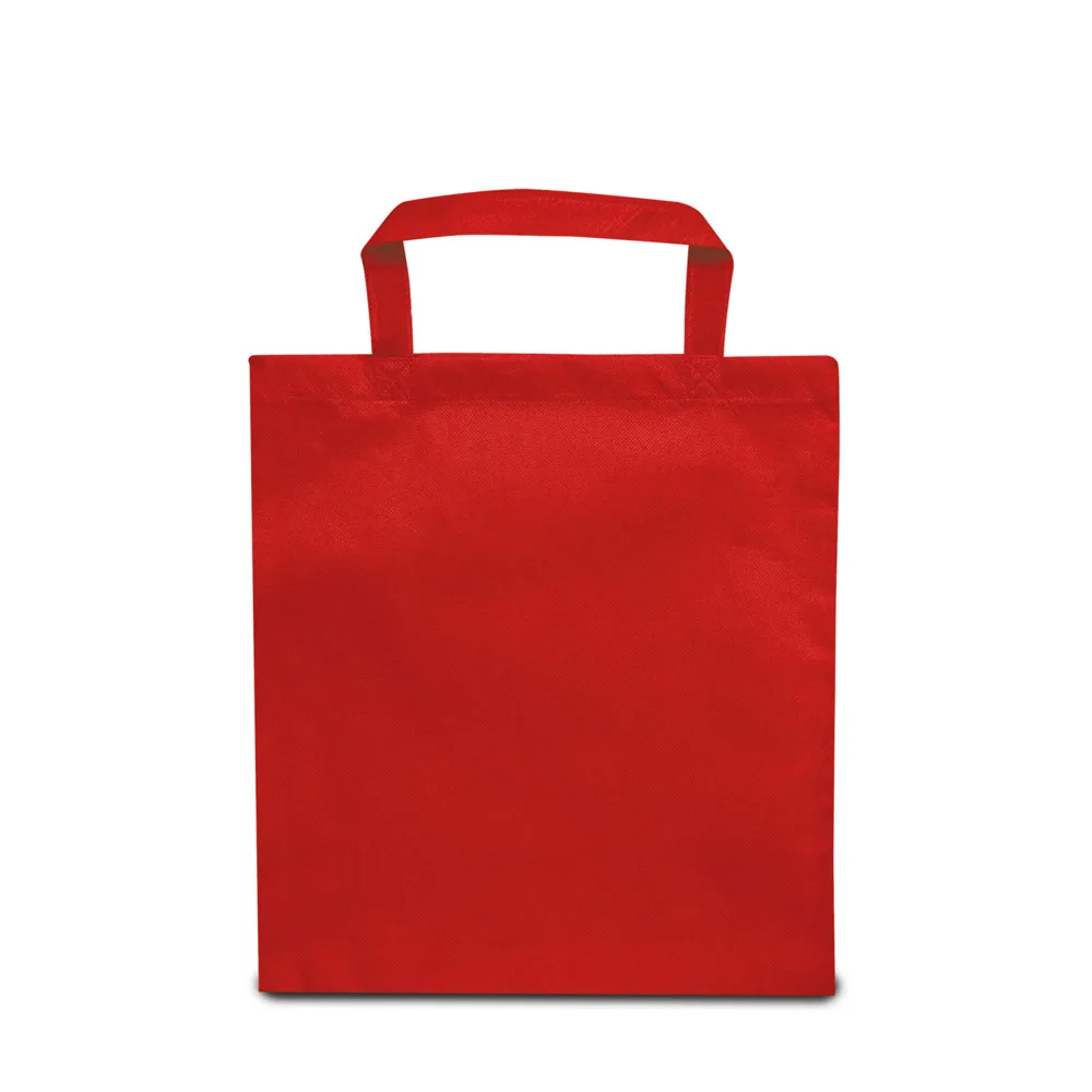 PRAG Kleine tas met korte handvatten rood - Hidalgo-werbeartikel PRAG – Kleine tas met korte handvatten, rood