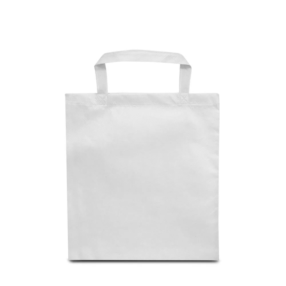 PRAG Kleine tas met korte handvatten wit - Hidalgo-werbeartikel PRAG – Kleine tas met korte handvatten, wit