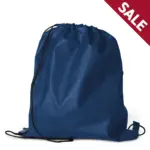 OSLO Rugzaktas met trekkoord marineblauw - Hidalgo-werbeartikel OSLO – Rugzak/tas met trekkoord, marineblauw