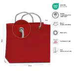 Mini Promotional Tote Bags Printed Tear Resistant Non Woven — product photo 4