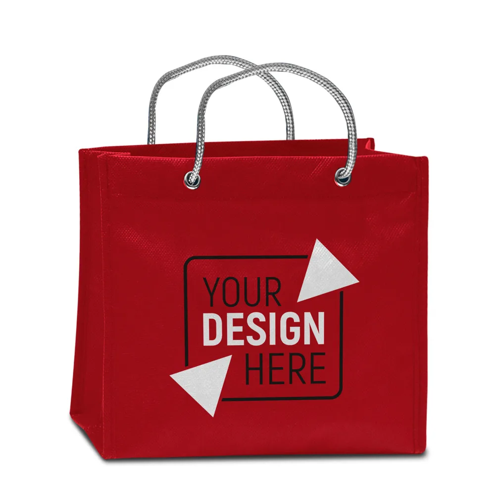 Mini Promotional Tote Bags Printed Tear Resistant Non Woven — product photo 14