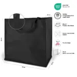 MOSKAU Grote tas met bodem- en zijvouwen productfoto 6 - Hidalgo-werbeartikel MOSKAU – Grote tas met bodem- en zijvouwen — productfoto 6