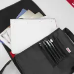 WIESBADEN – College tas met schouderriem — productfoto 2