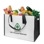 TURIN Grote tas gemaakt van gerecycled PET rPET - Hidalgo-werbeartikel TURIN – Grote tas gemaakt van gerecycled PET (rPET)