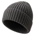 Gebreide muts 15 Merino wol donkergrijs pms cool grey 11c donkergrijs - Hidalgo-werbeartikel Gebreide muts, 15% Merino wol, donkergrijs (pms cool grey 11c) / donkergrijs