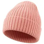 Gebreide muts 15 Merino wol dusty pink pms501c dusty pink - Hidalgo-werbeartikel Gebreide muts, 15% Merino wol, dusty pink (pms501c) / dusty pink
