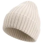 Gebreide muts 15 Merino wol gebroken wit off white gebroken wit - Hidalgo-werbeartikel Gebreide muts, 15% Merino wol, gebroken wit (off white) / gebroken wit
