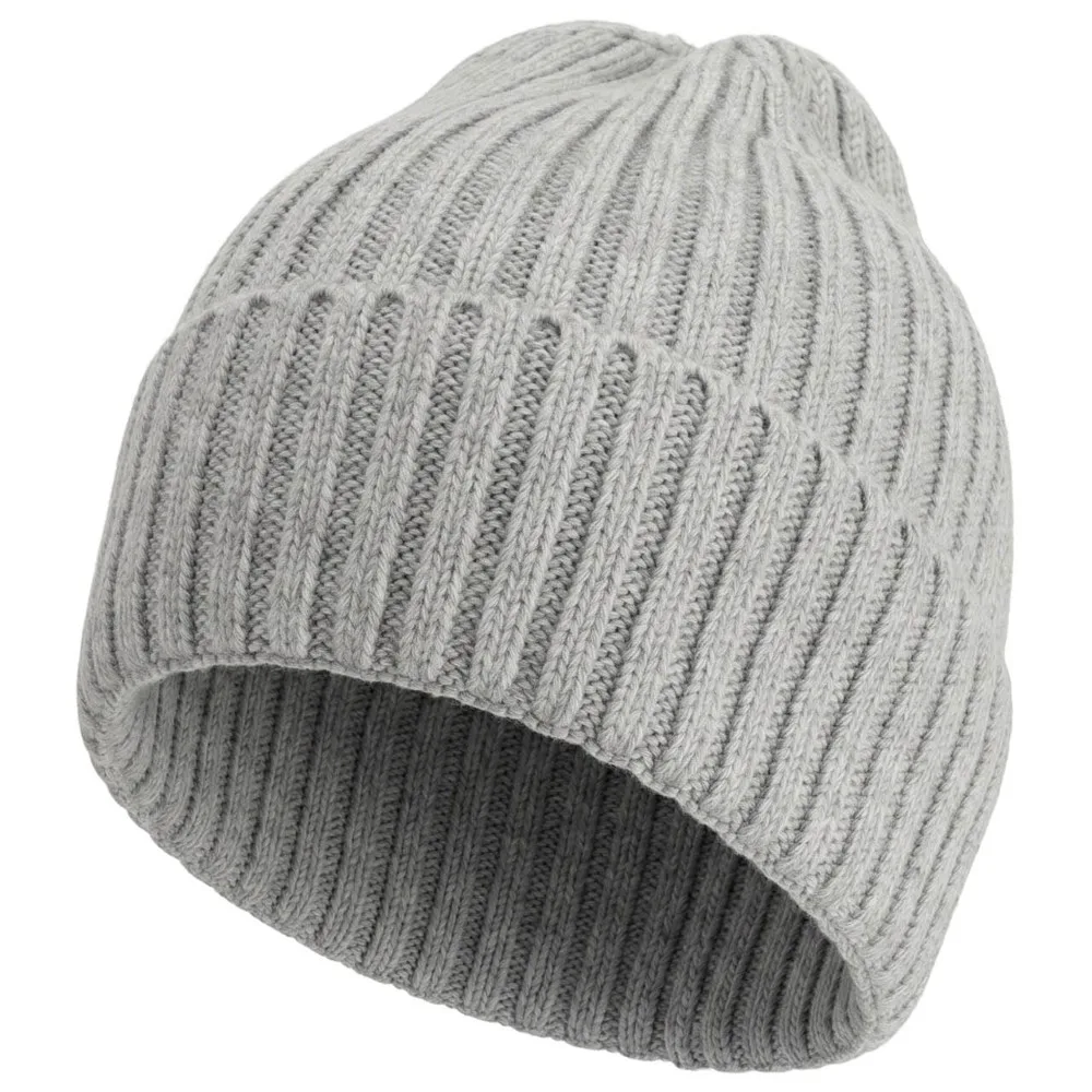 Gebreide muts 15 Merino wol grijs pms430c grijs - Hidalgo-werbeartikel Gebreide muts, 15% Merino wol, grijs (pms430c) / grijs