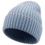 Gebreide muts 15 Merino wol ocean blue pms7454c ocean blue - Hidalgo-werbeartikel Gebreide muts, 15% Merino wol, ocean blue (pms7454c) / ocean blue