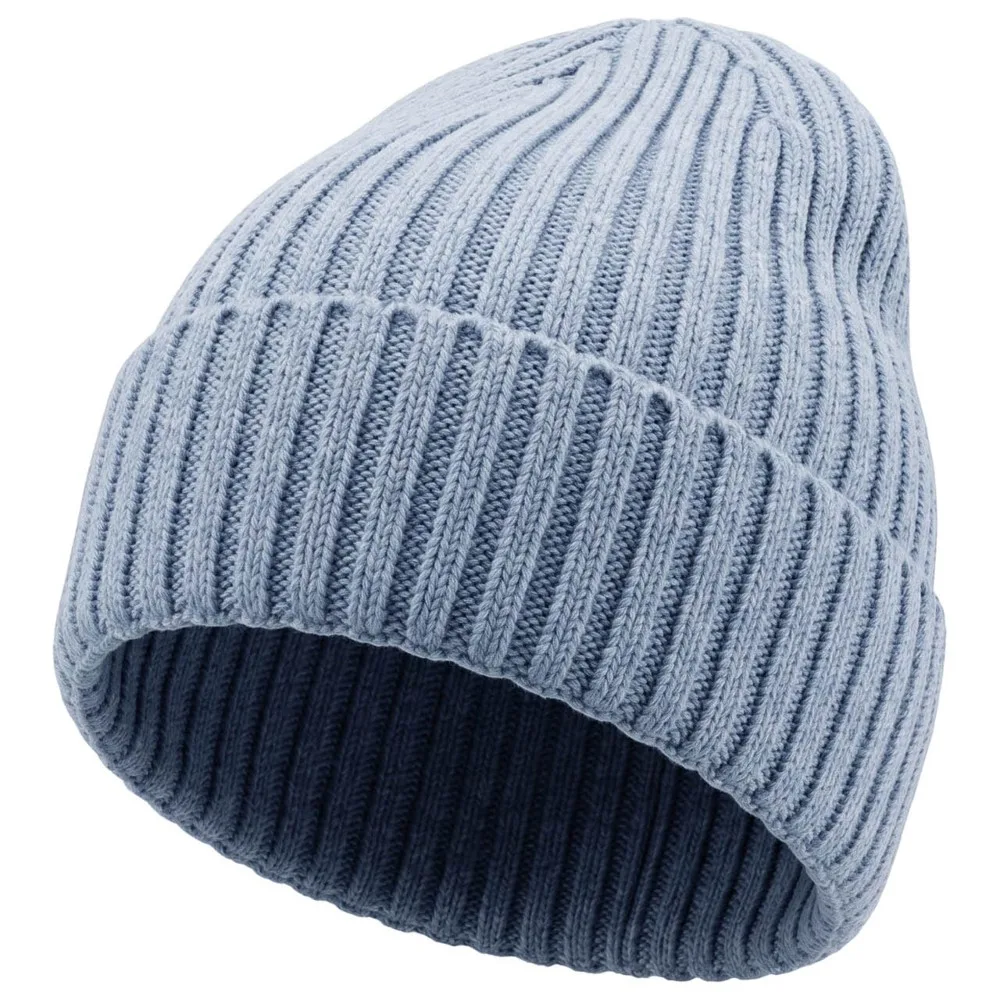 Gebreide muts 15 Merino wol ocean blue pms7454c ocean blue - Hidalgo-werbeartikel Gebreide muts, 15% Merino wol, ocean blue (pms7454c) / ocean blue