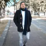 Werbemützen bedrucken | warme beanie mit logo für events. — Produktfoto 7