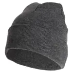 Gebreide muts, grijs melee (cool grey 11c) / grijs melee
