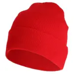 Gebreide muts, rood (pms 199c) / rood