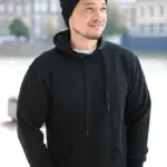 Gebreide muts met label — productfoto 4