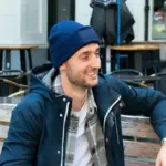 Gebreide muts met label — productfoto 6