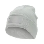 Nilton's Gebreide muts met label, grijs (pms 429c) / grijs