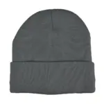 Gebreide muts met fleece, donkergrijs (pms cool grey 11c) / donkergrijs